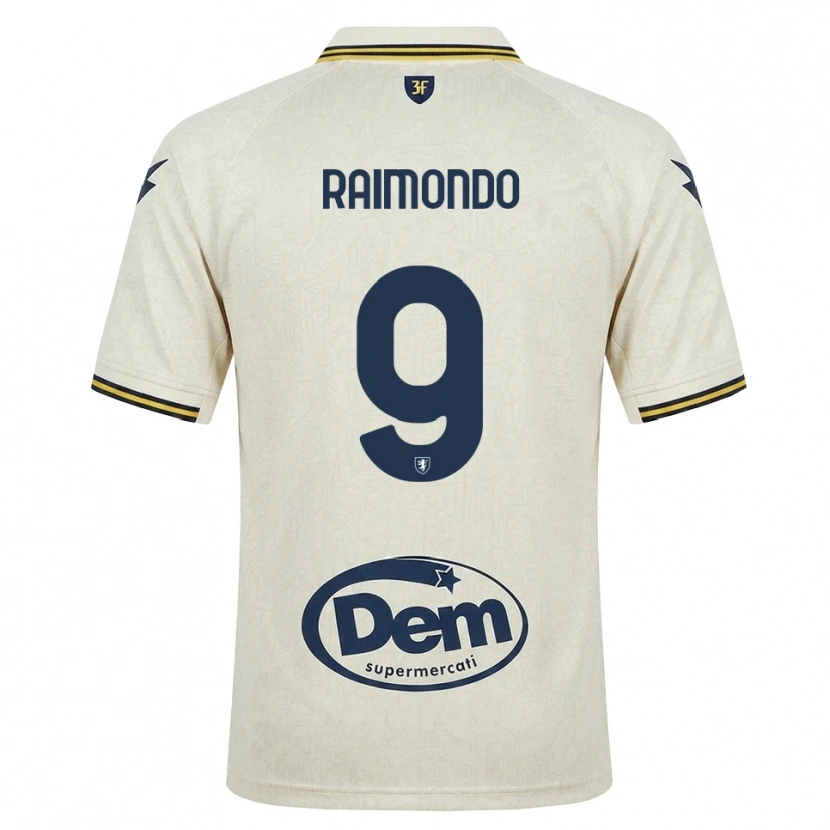 Danxen Kinder Antonio Raimondo #9 Oldlace Gelb Schwarz Auswärtstrikot Trikot 2026/27 T-Shirt Österreich