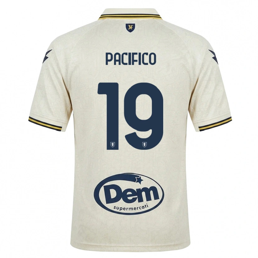 Danxen Kinder Flavio Pacifico #19 Oldlace Gelb Schwarz Auswärtstrikot Trikot 2026/27 T-Shirt Österreich