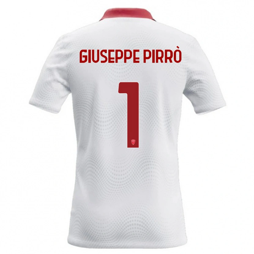 Danxen Kinder Marco Giuseppe Pirrò #1 Weiß Rot Auswärtstrikot Trikot 2026/27 T-Shirt Österreich