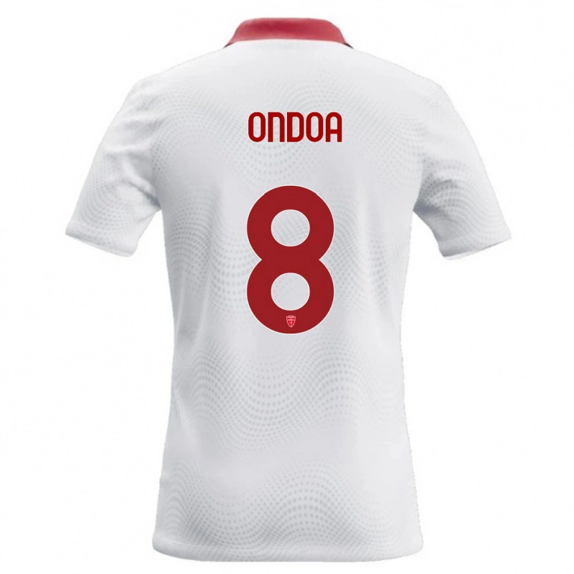 Danxen Kinder Foe Ondoa #8 Weiß Rot Auswärtstrikot Trikot 2026/27 T-Shirt Österreich