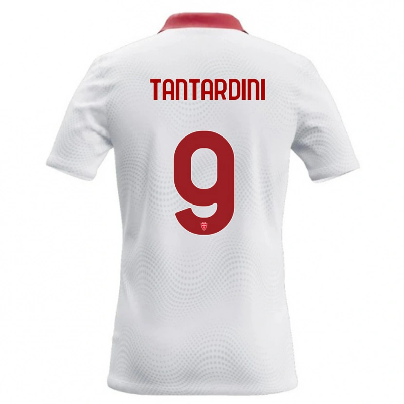 Danxen Kinder Tommaso Tantardini #9 Weiß Rot Auswärtstrikot Trikot 2026/27 T-Shirt Österreich