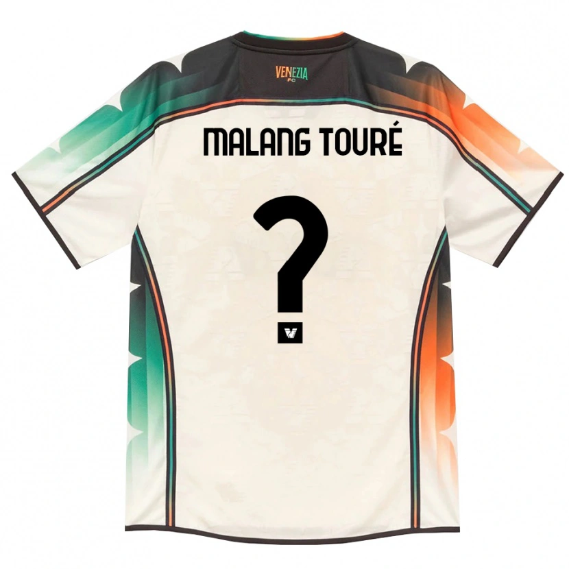 Danxen Kinder Mohamed Malang Touré #0 Oldlace Orange Grün Auswärtstrikot Trikot 2026/27 T-Shirt Österreich