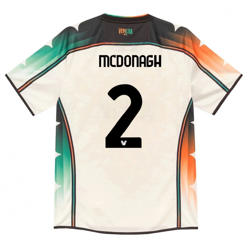 Danxen Kinder Oisin Mcdonagh #2 Oldlace Orange Grün Auswärtstrikot Trikot 2026/27 T-Shirt Österreich