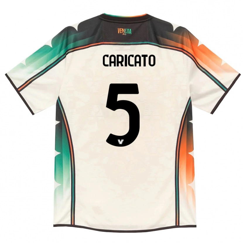 Danxen Kinder Tiziano Caricato #5 Oldlace Orange Grün Auswärtstrikot Trikot 2026/27 T-Shirt Österreich