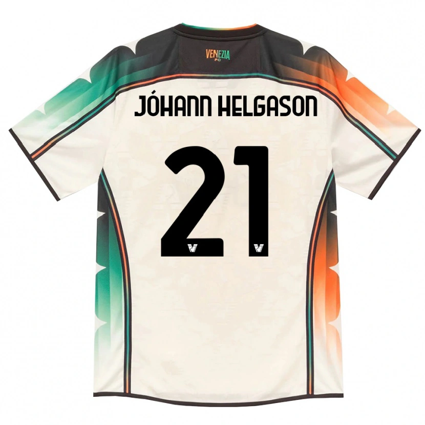 Danxen Kinder Thórir Jóhann Helgason #21 Oldlace Orange Grün Auswärtstrikot Trikot 2026/27 T-Shirt Österreich