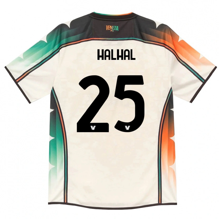 Danxen Kinder Redouane Halhal #25 Oldlace Orange Grün Auswärtstrikot Trikot 2026/27 T-Shirt Österreich