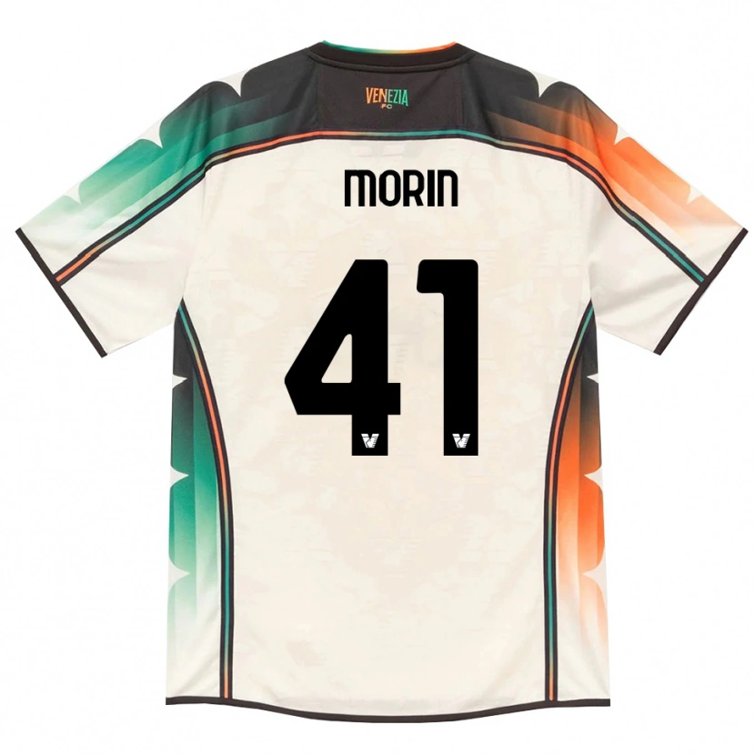 Danxen Kinder Elena Morin #41 Oldlace Orange Grün Auswärtstrikot Trikot 2026/27 T-Shirt Österreich