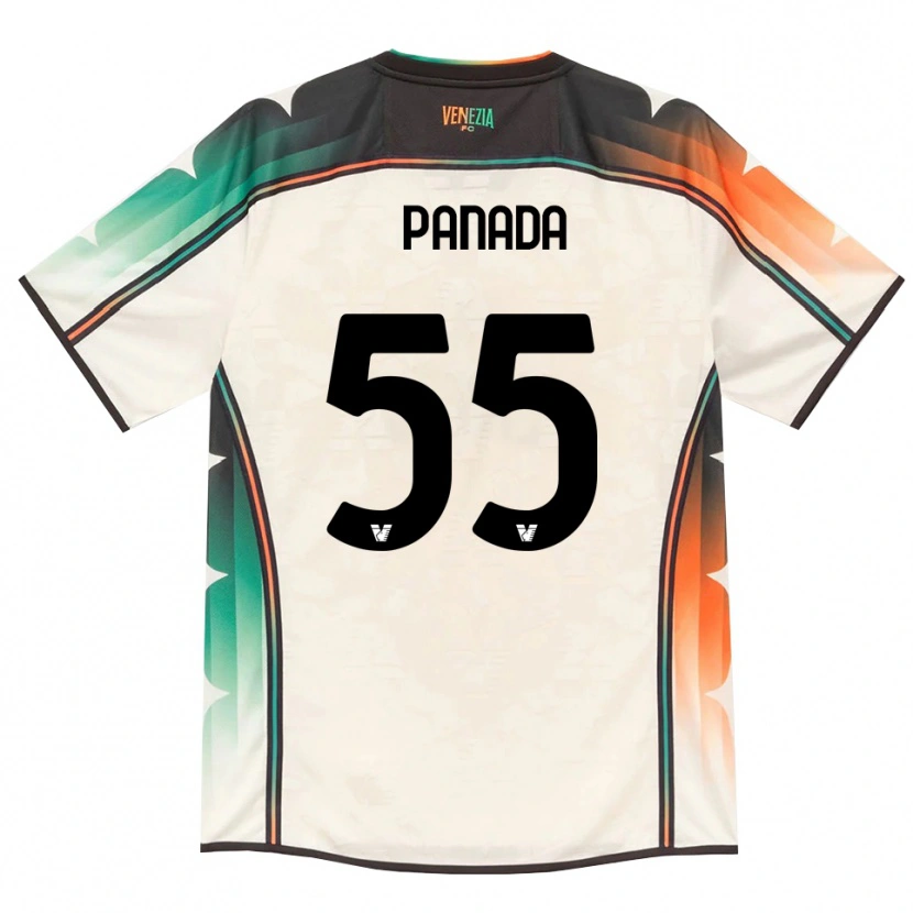 Danxen Kinder Simone Panada #55 Oldlace Orange Grün Auswärtstrikot Trikot 2026/27 T-Shirt Österreich
