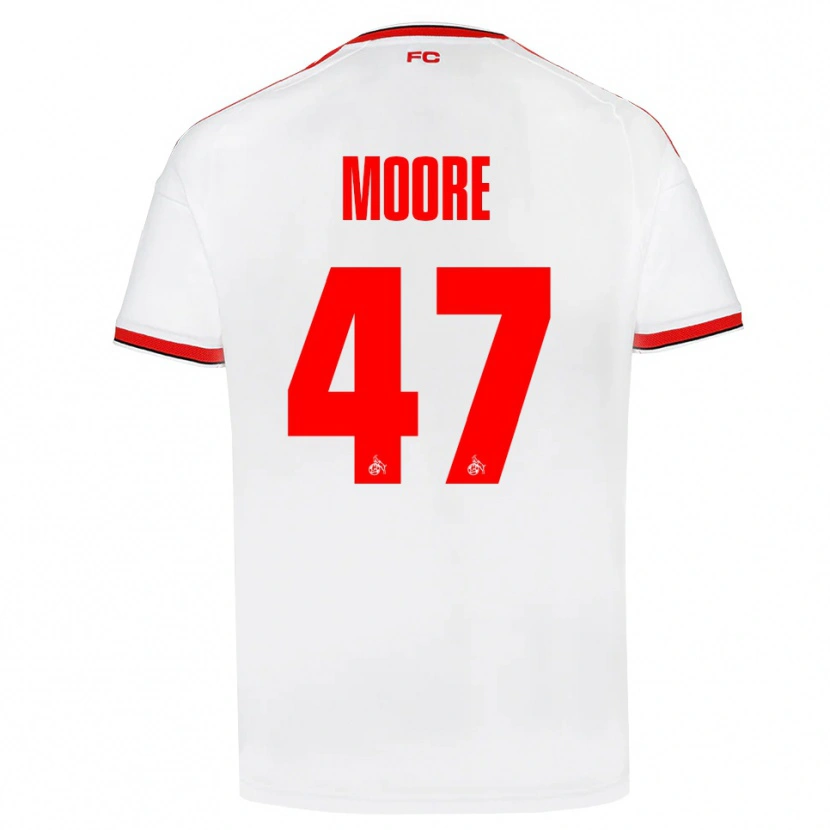 Danxen Herren Mikey Moore #47 Weiß Rot Schwarz Heimtrikot Trikot 2026/27 T-Shirt Österreich
