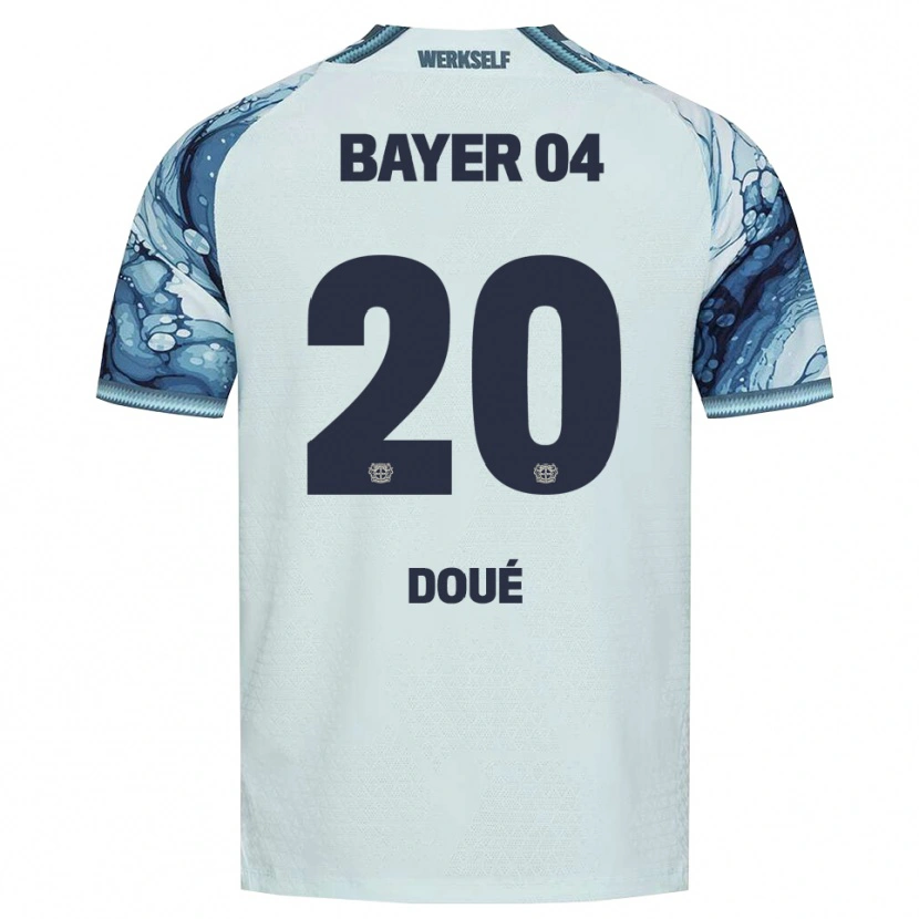 Danxen Herren Guéla Doué #20 Dunkelgrün Schwarz Auswärtstrikot Trikot 2026/27 T-Shirt Österreich