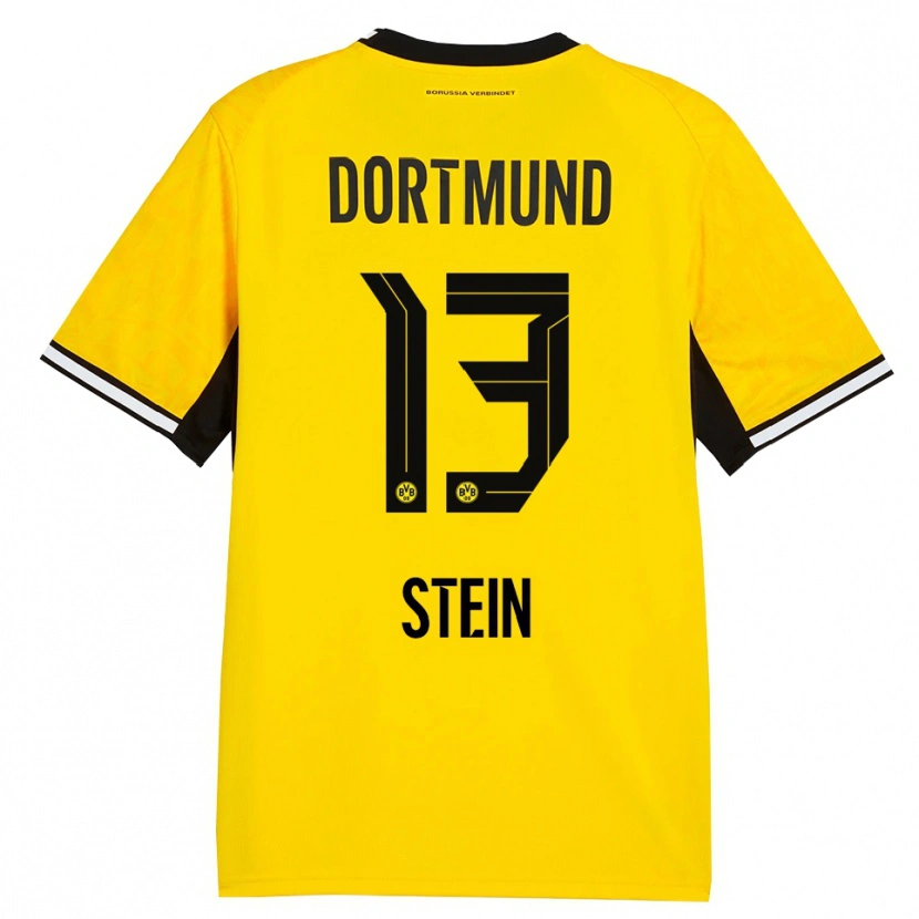 Danxen Herren Daniel Stein #13 Gelb Schwarz Weiß Heimtrikot Trikot 2026/27 T-Shirt Österreich