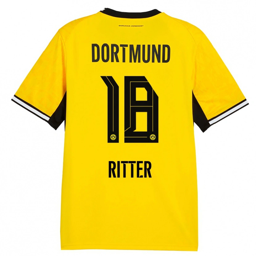 Danxen Herren Roméo Ritter #18 Gelb Schwarz Weiß Heimtrikot Trikot 2026/27 T-Shirt Österreich