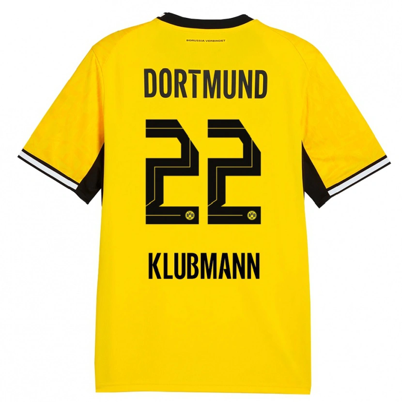 Danxen Herren Leon Klubmann #22 Gelb Schwarz Weiß Heimtrikot Trikot 2026/27 T-Shirt Österreich