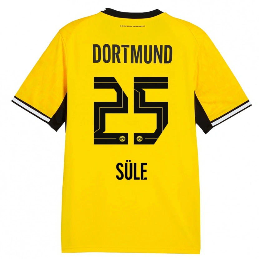 Danxen Herren Niklas Süle #25 Gelb Schwarz Weiß Heimtrikot Trikot 2026/27 T-Shirt Österreich