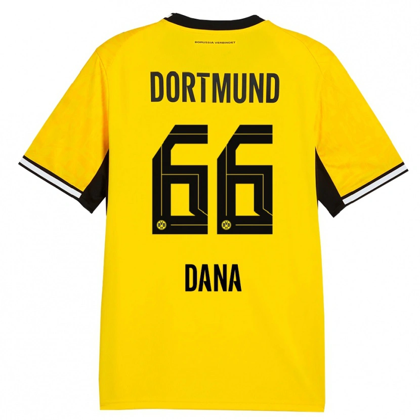 Danxen Herren Bleckmann Dana #66 Gelb Schwarz Weiß Heimtrikot Trikot 2026/27 T-Shirt Österreich