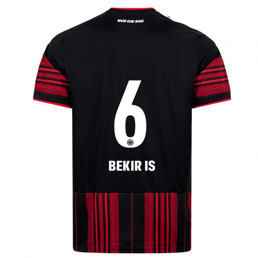 Danxen Herren Eba Bekir Is #6 Schwarz Rot Weiß Heimtrikot Trikot 2026/27 T-Shirt Österreich