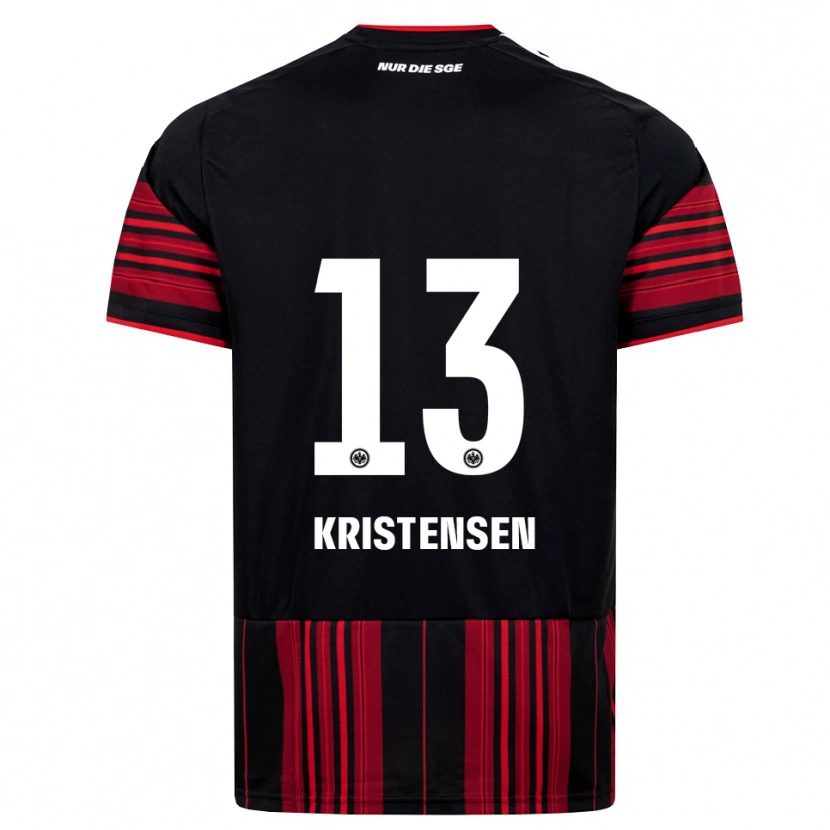 Danxen Herren Rasmus Kristensen #13 Schwarz Rot Weiß Heimtrikot Trikot 2026/27 T-Shirt Österreich