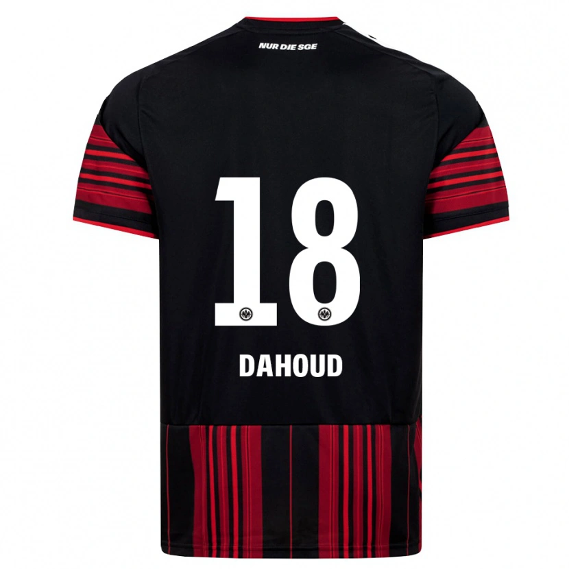 Danxen Herren Mahmoud Dahoud #18 Schwarz Rot Weiß Heimtrikot Trikot 2026/27 T-Shirt Österreich