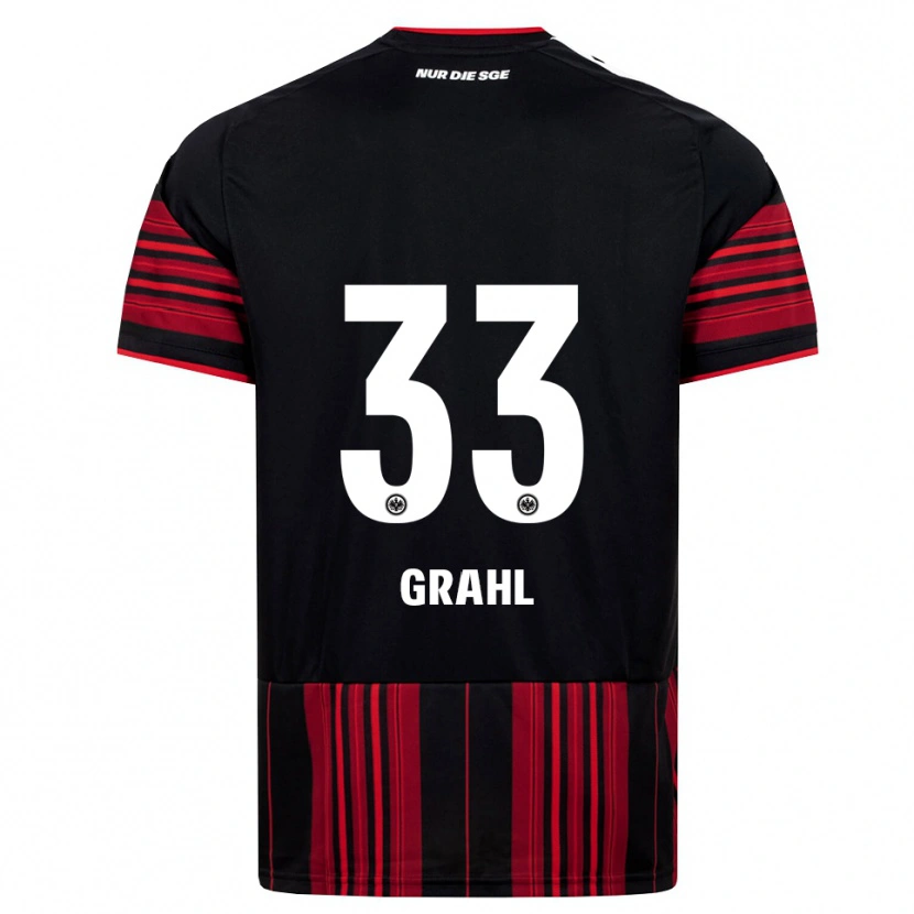 Danxen Herren Jens Grahl #33 Schwarz Rot Weiß Heimtrikot Trikot 2026/27 T-Shirt Österreich