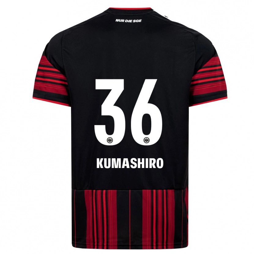 Danxen Herren Keito Kumashiro #36 Schwarz Rot Weiß Heimtrikot Trikot 2026/27 T-Shirt Österreich