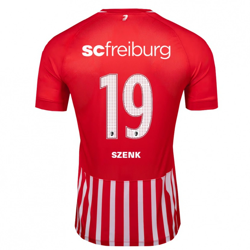 Danxen Herren Nia Szenk #19 Rot Weiß Schwarz Heimtrikot Trikot 2026/27 T-Shirt Österreich