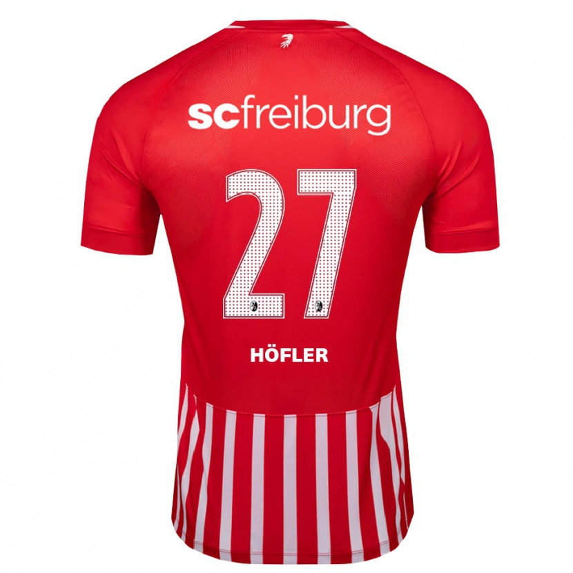 Danxen Herren Nicolas Höfler #27 Rot Weiß Schwarz Heimtrikot Trikot 2026/27 T-Shirt Österreich