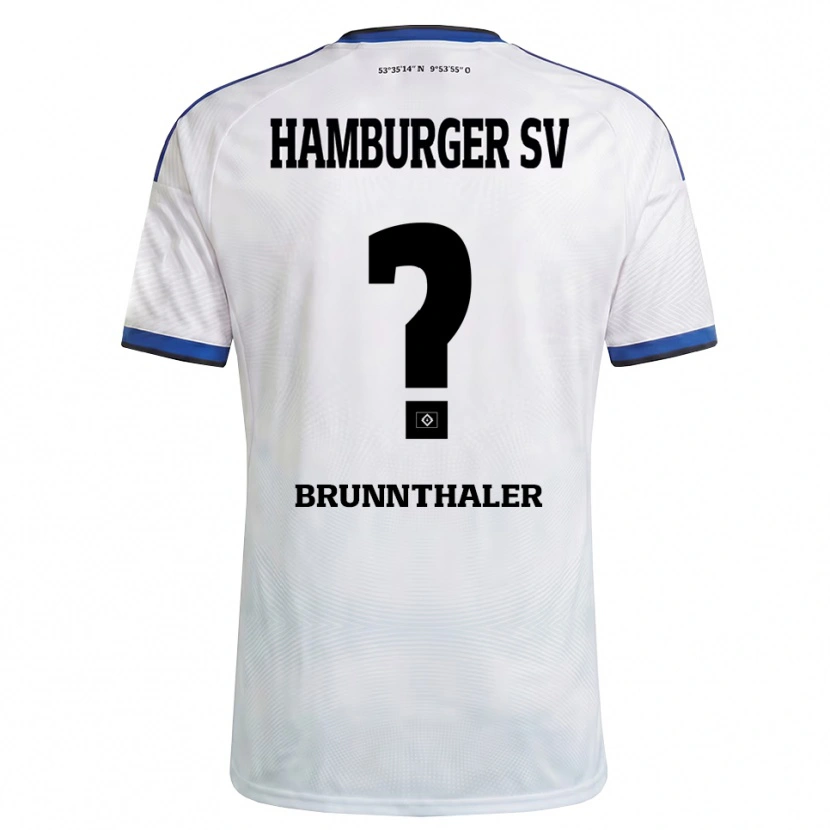 Danxen Herren Melanie Brunnthaler #0 Weiß Schwarz Blau Heimtrikot Trikot 2026/27 T-Shirt Österreich