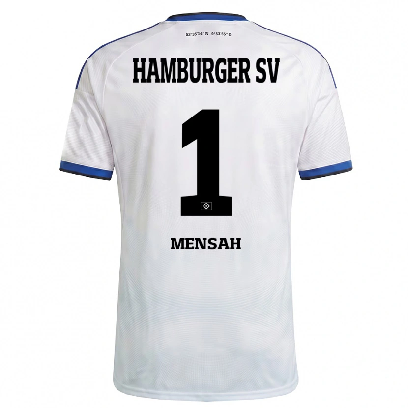 Danxen Herren Steven Mensah #1 Weiß Schwarz Blau Heimtrikot Trikot 2026/27 T-Shirt Österreich