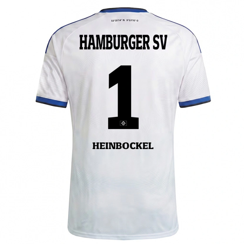 Danxen Herren Simon Heinbockel #1 Weiß Schwarz Blau Heimtrikot Trikot 2026/27 T-Shirt Österreich