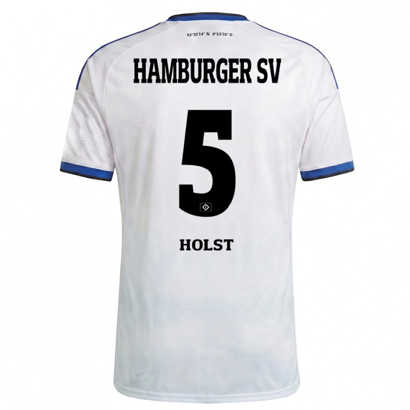 Danxen Herren Evelyn Holst #5 Weiß Schwarz Blau Heimtrikot Trikot 2026/27 T-Shirt Österreich