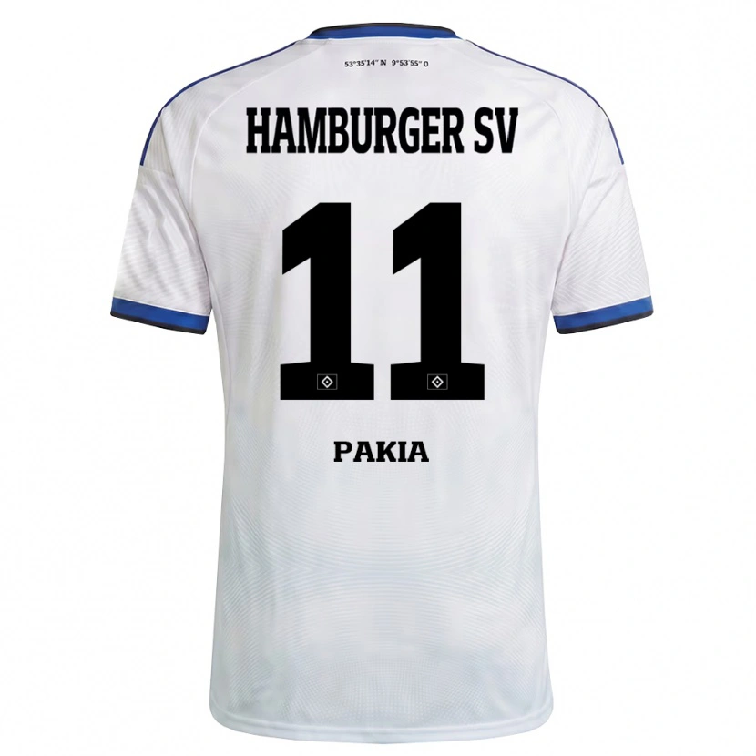 Danxen Herren Ware Pakia #11 Weiß Schwarz Blau Heimtrikot Trikot 2026/27 T-Shirt Österreich