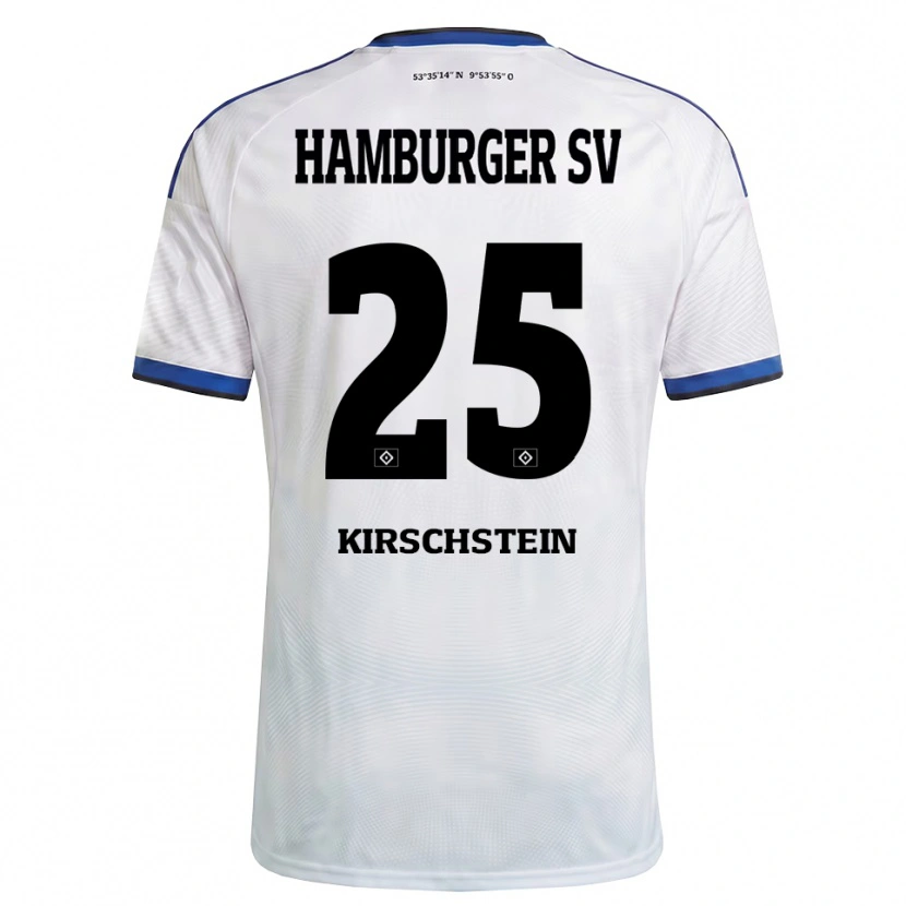 Danxen Herren Merle Kirschstein #25 Weiß Schwarz Blau Heimtrikot Trikot 2026/27 T-Shirt Österreich