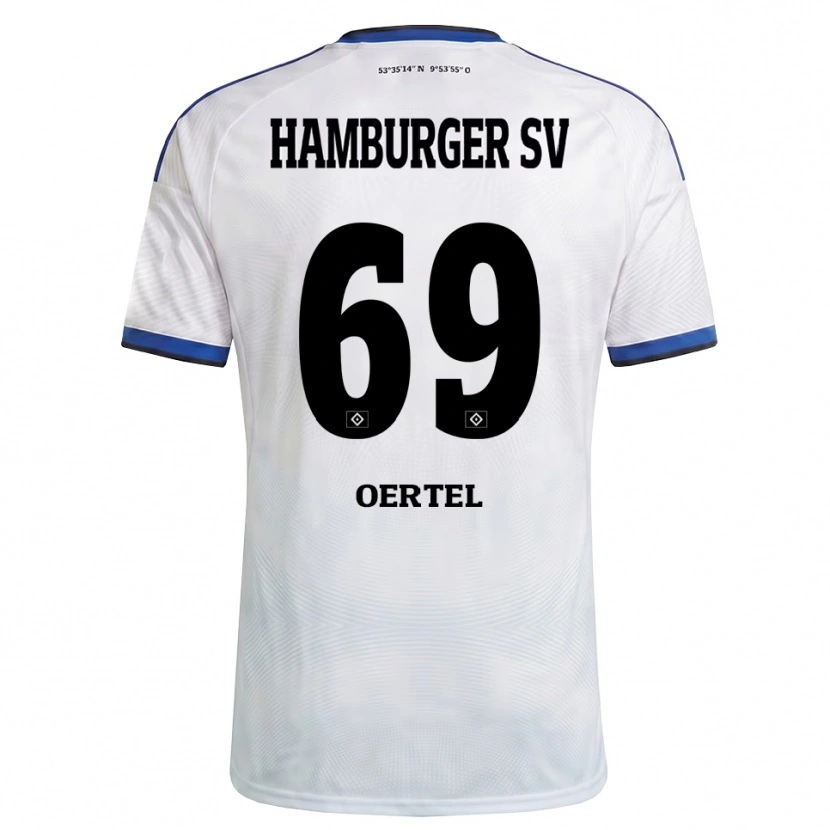 Danxen Herren Jan Oertel #69 Weiß Schwarz Blau Heimtrikot Trikot 2026/27 T-Shirt Österreich