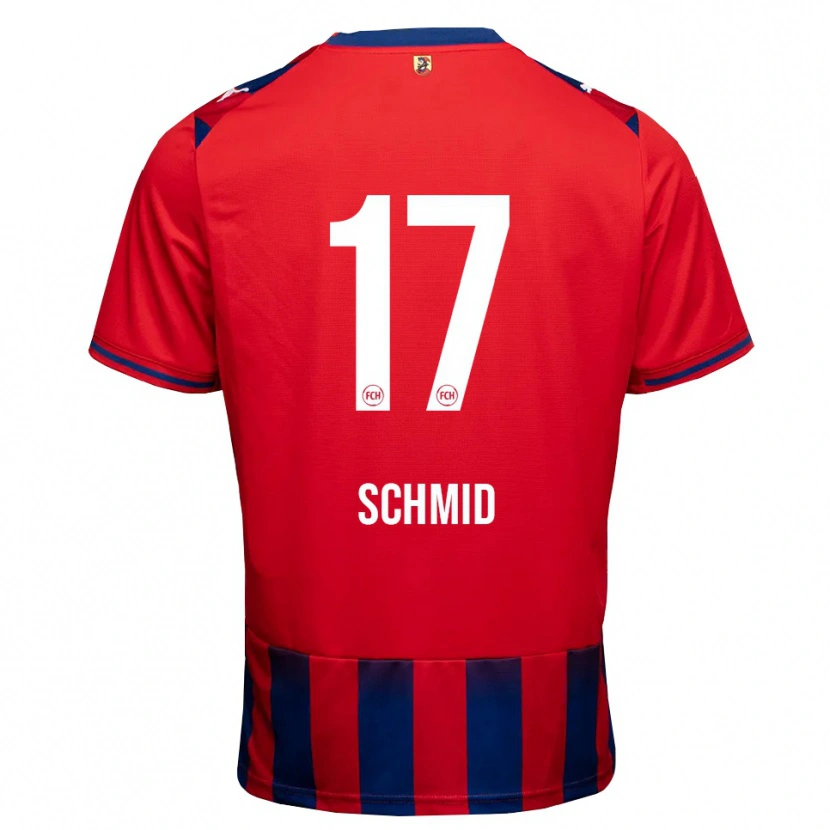 Danxen Herren Florent Schmid #17 Königsblau Weiß Rot Heimtrikot Trikot 2026/27 T-Shirt Österreich