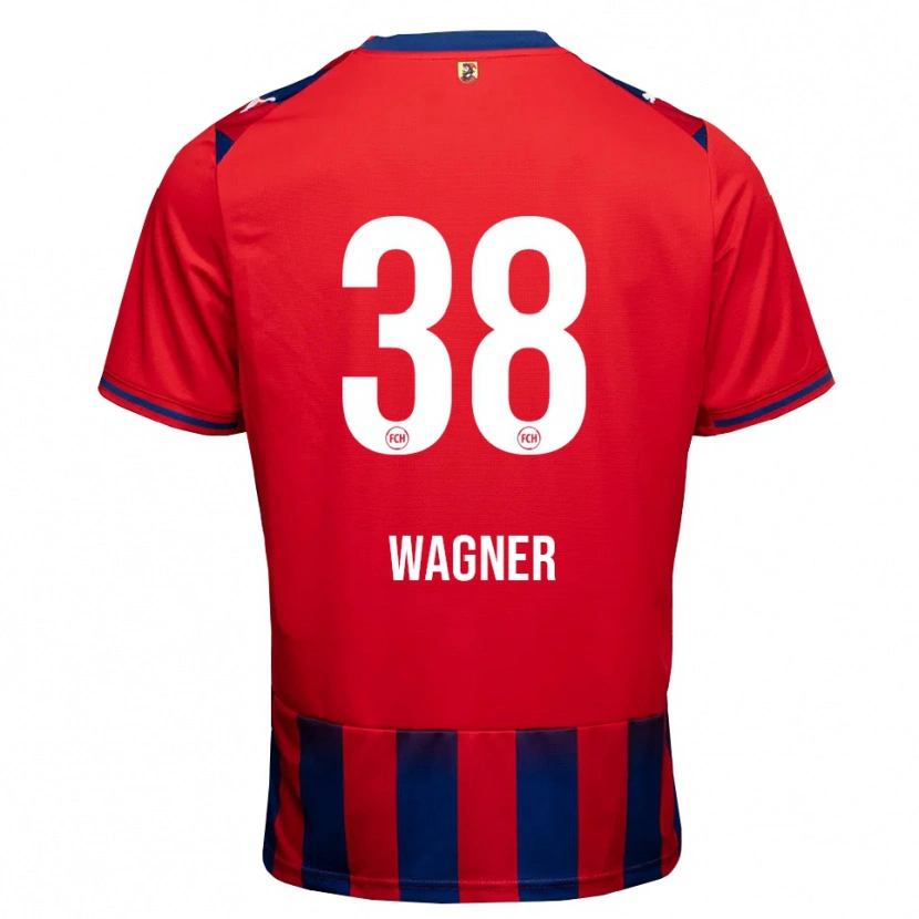 Danxen Herren Yannik Wagner #38 Königsblau Weiß Rot Heimtrikot Trikot 2026/27 T-Shirt Österreich