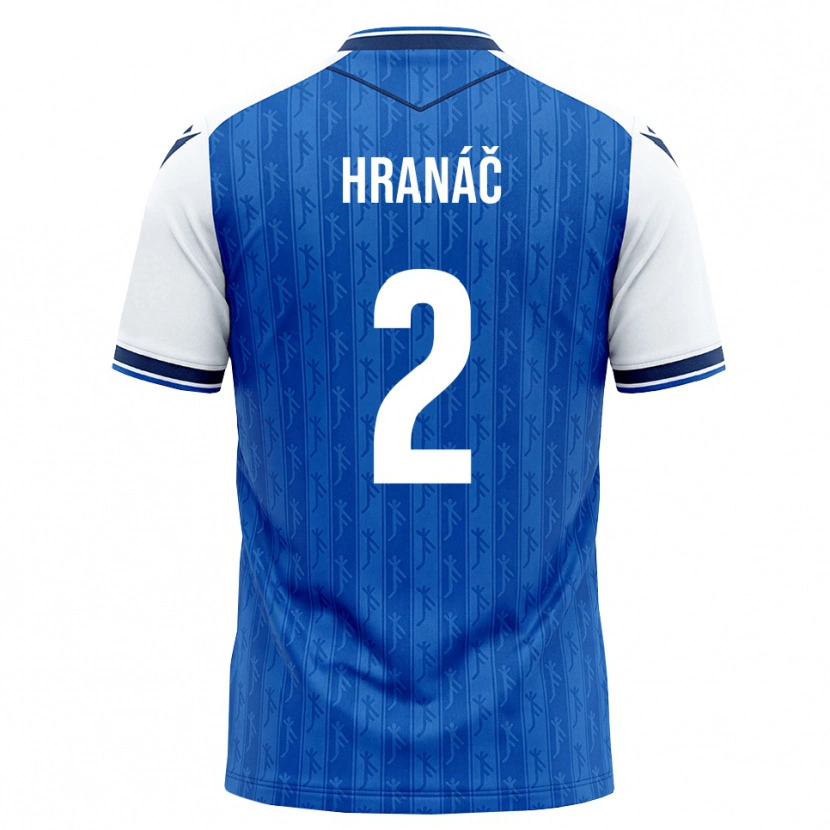 Danxen Herren Robin Hranac #2 Königsblau Weiß Heimtrikot Trikot 2026/27 T-Shirt Österreich