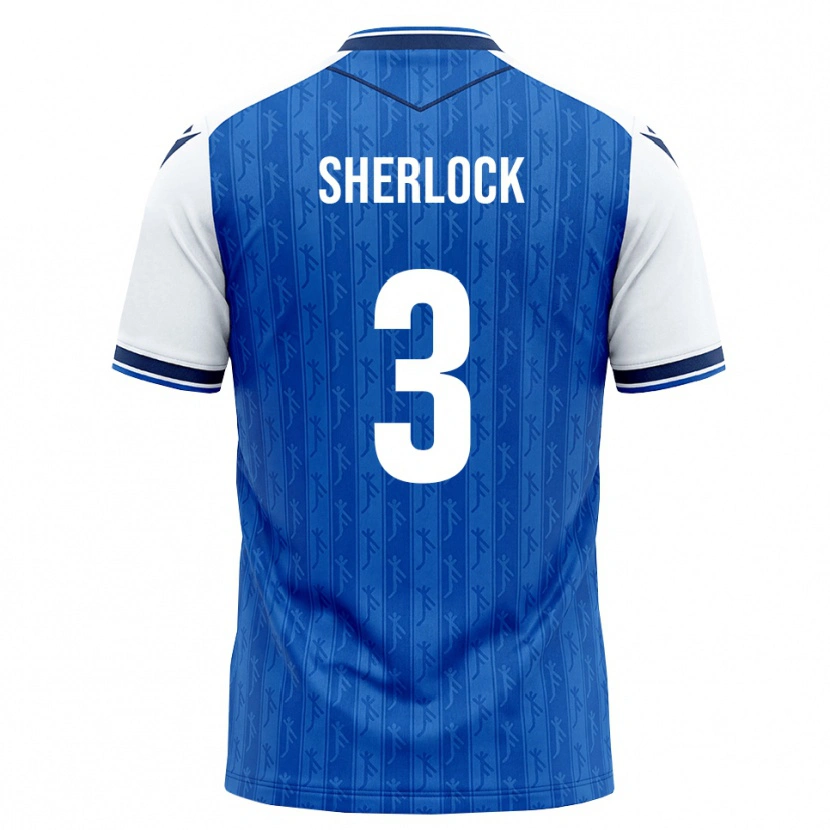 Danxen Herren Finn Sherlock #3 Königsblau Weiß Heimtrikot Trikot 2026/27 T-Shirt Österreich