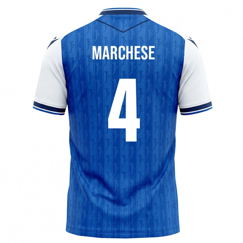Danxen Herren Luca Marchese #4 Königsblau Weiß Heimtrikot Trikot 2026/27 T-Shirt Österreich