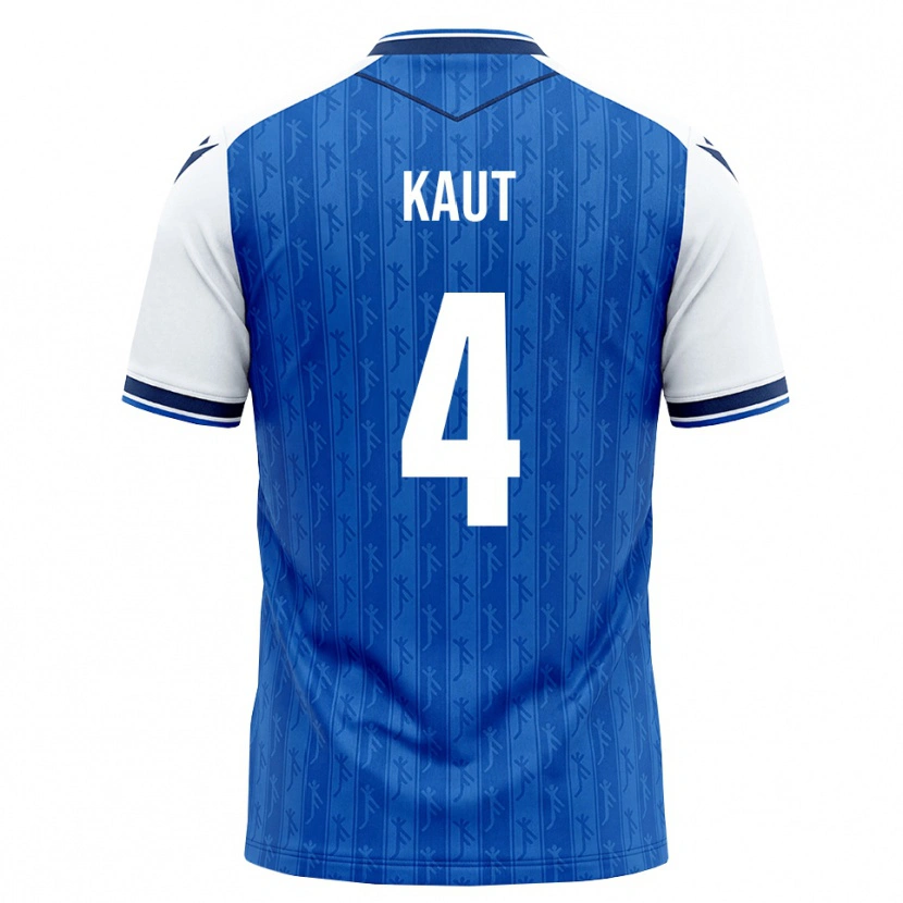 Danxen Herren Lisann Kaut #4 Königsblau Weiß Heimtrikot Trikot 2026/27 T-Shirt Österreich