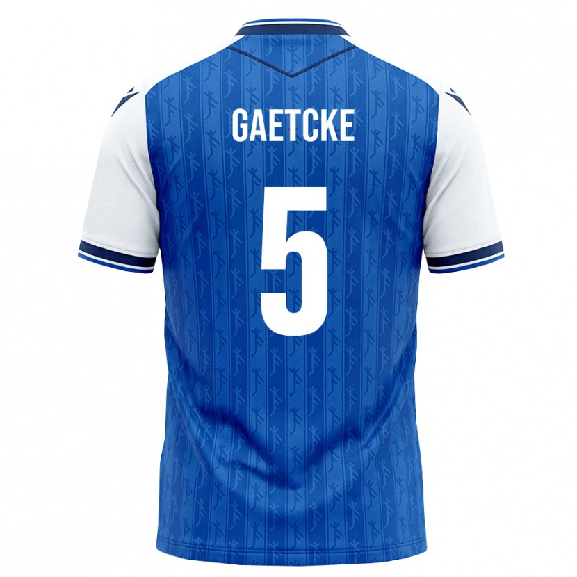 Danxen Herren Magnus Gaetcke #5 Königsblau Weiß Heimtrikot Trikot 2026/27 T-Shirt Österreich