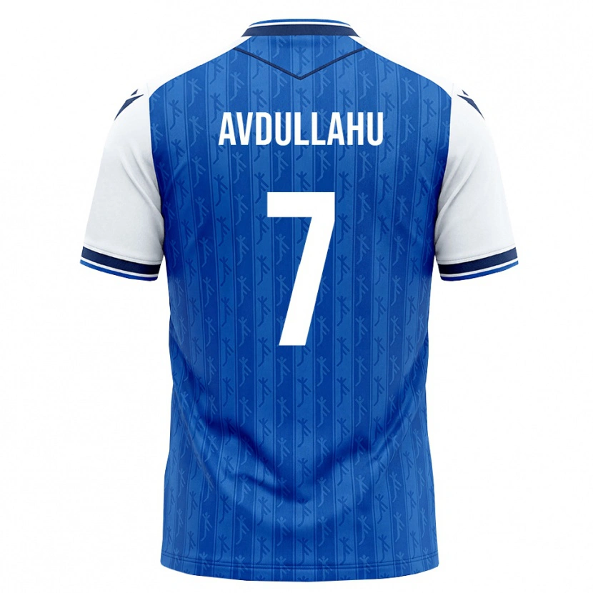 Danxen Herren Leon Avdullahu #7 Königsblau Weiß Heimtrikot Trikot 2026/27 T-Shirt Österreich