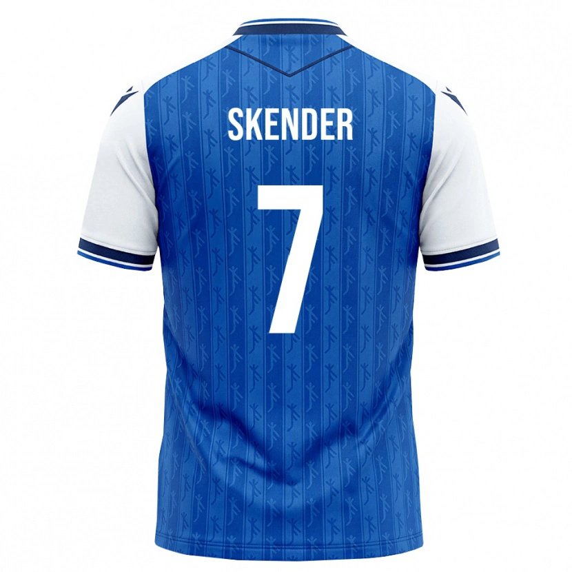 Danxen Herren Alexandros Skender #7 Königsblau Weiß Heimtrikot Trikot 2026/27 T-Shirt Österreich