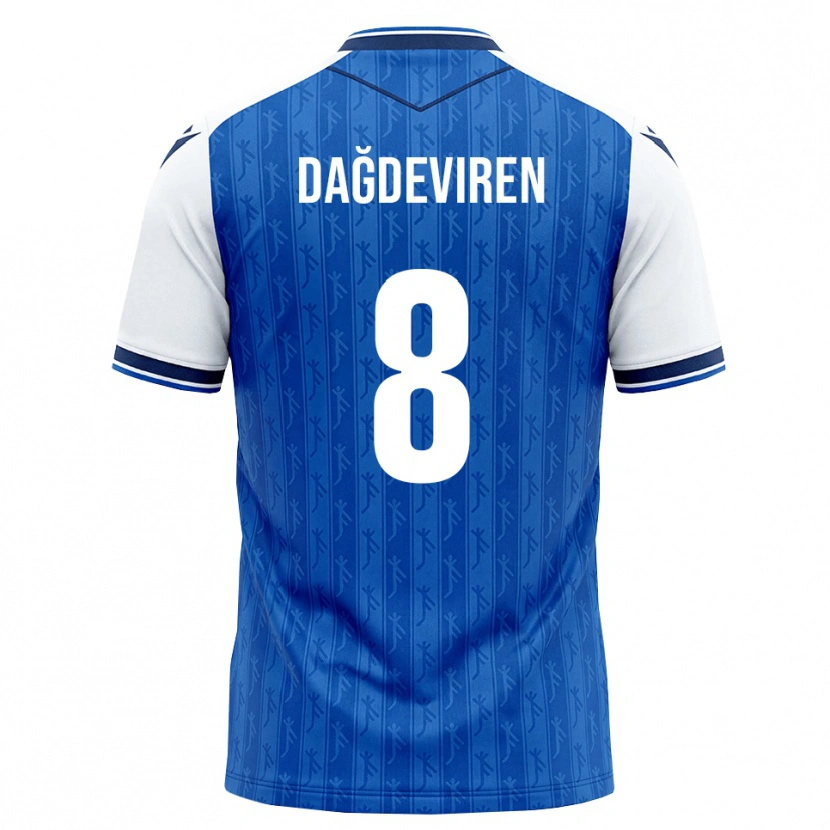 Danxen Herren Diren Dağdeviren #8 Königsblau Weiß Heimtrikot Trikot 2026/27 T-Shirt Österreich