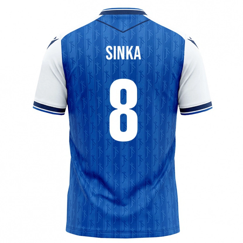 Danxen Herren Napsugár Sinka #8 Königsblau Weiß Heimtrikot Trikot 2026/27 T-Shirt Österreich