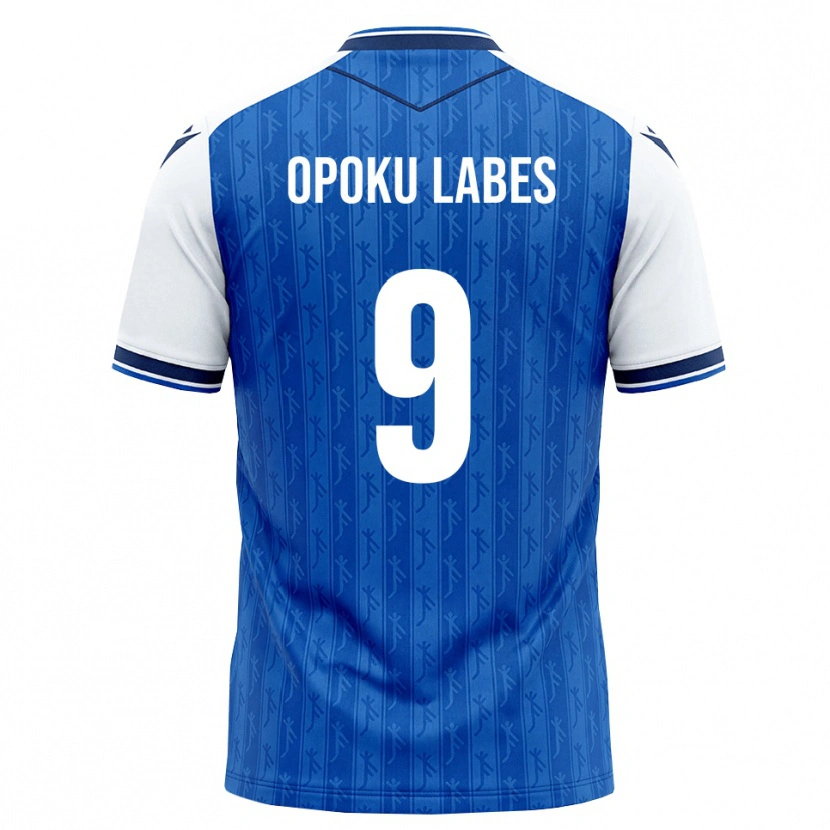 Danxen Herren Ben Opoku Labes #9 Königsblau Weiß Heimtrikot Trikot 2026/27 T-Shirt Österreich