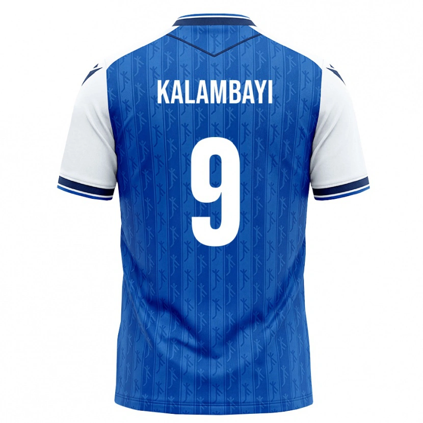 Danxen Herren Simon Kalambayi #9 Königsblau Weiß Heimtrikot Trikot 2026/27 T-Shirt Österreich