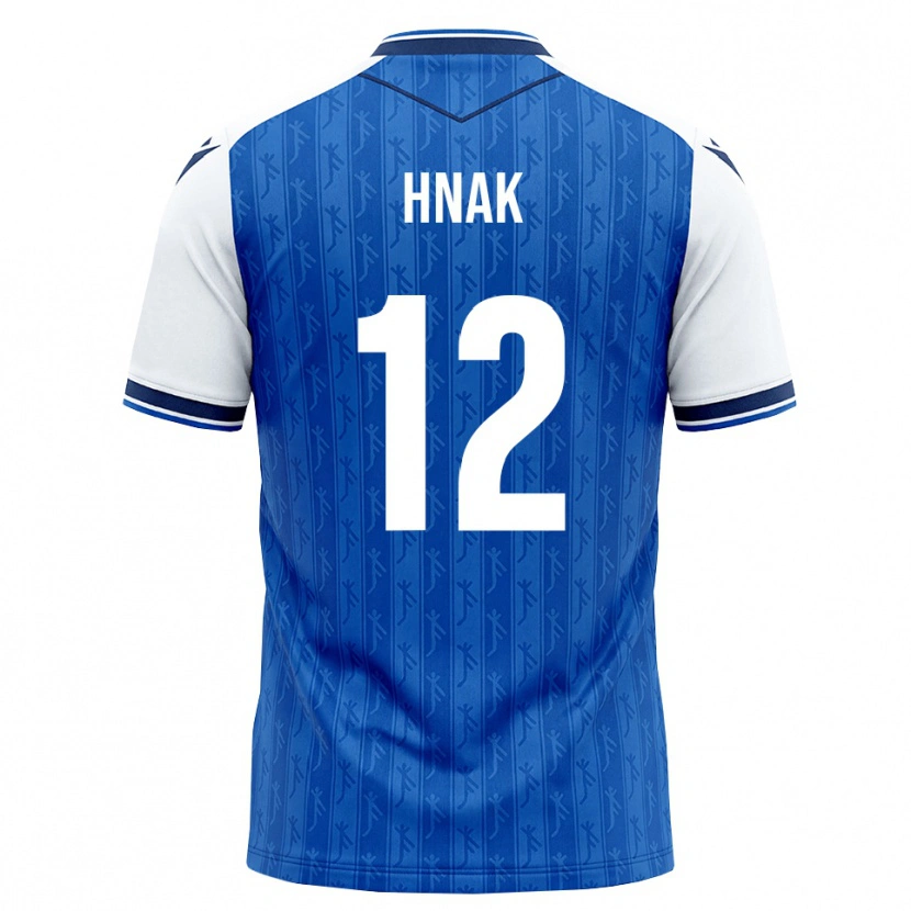 Danxen Herren Anwar Hnak #12 Königsblau Weiß Heimtrikot Trikot 2026/27 T-Shirt Österreich