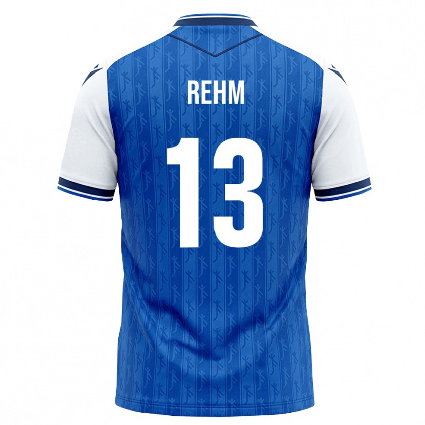 Danxen Herren Louis Rehm #13 Königsblau Weiß Heimtrikot Trikot 2026/27 T-Shirt Österreich