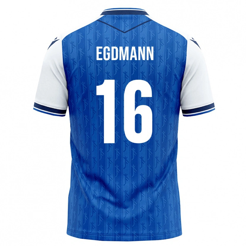 Danxen Herren Mika Egdmann #16 Königsblau Weiß Heimtrikot Trikot 2026/27 T-Shirt Österreich