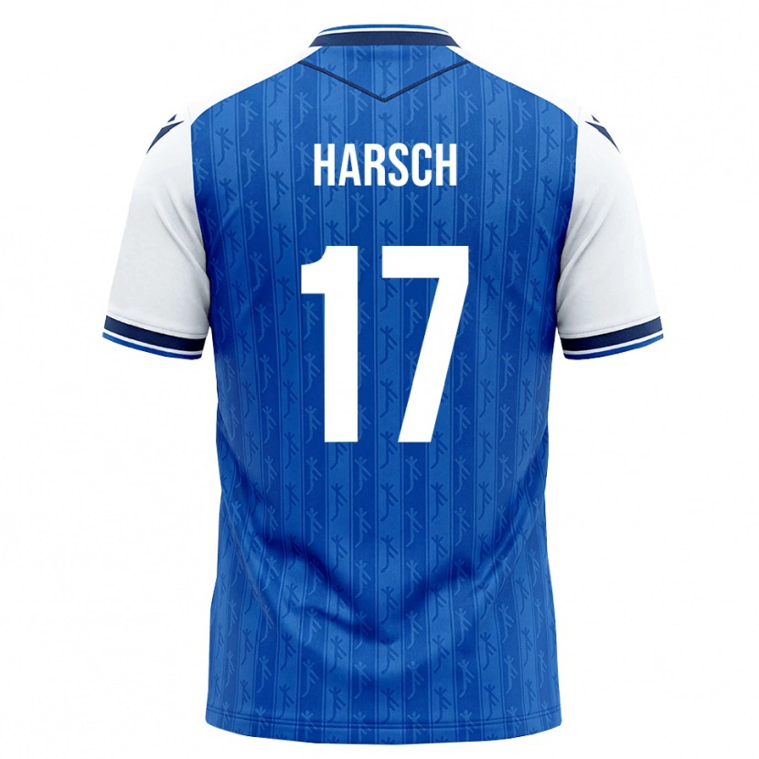 Danxen Herren Franziska Harsch #17 Königsblau Weiß Heimtrikot Trikot 2026/27 T-Shirt Österreich